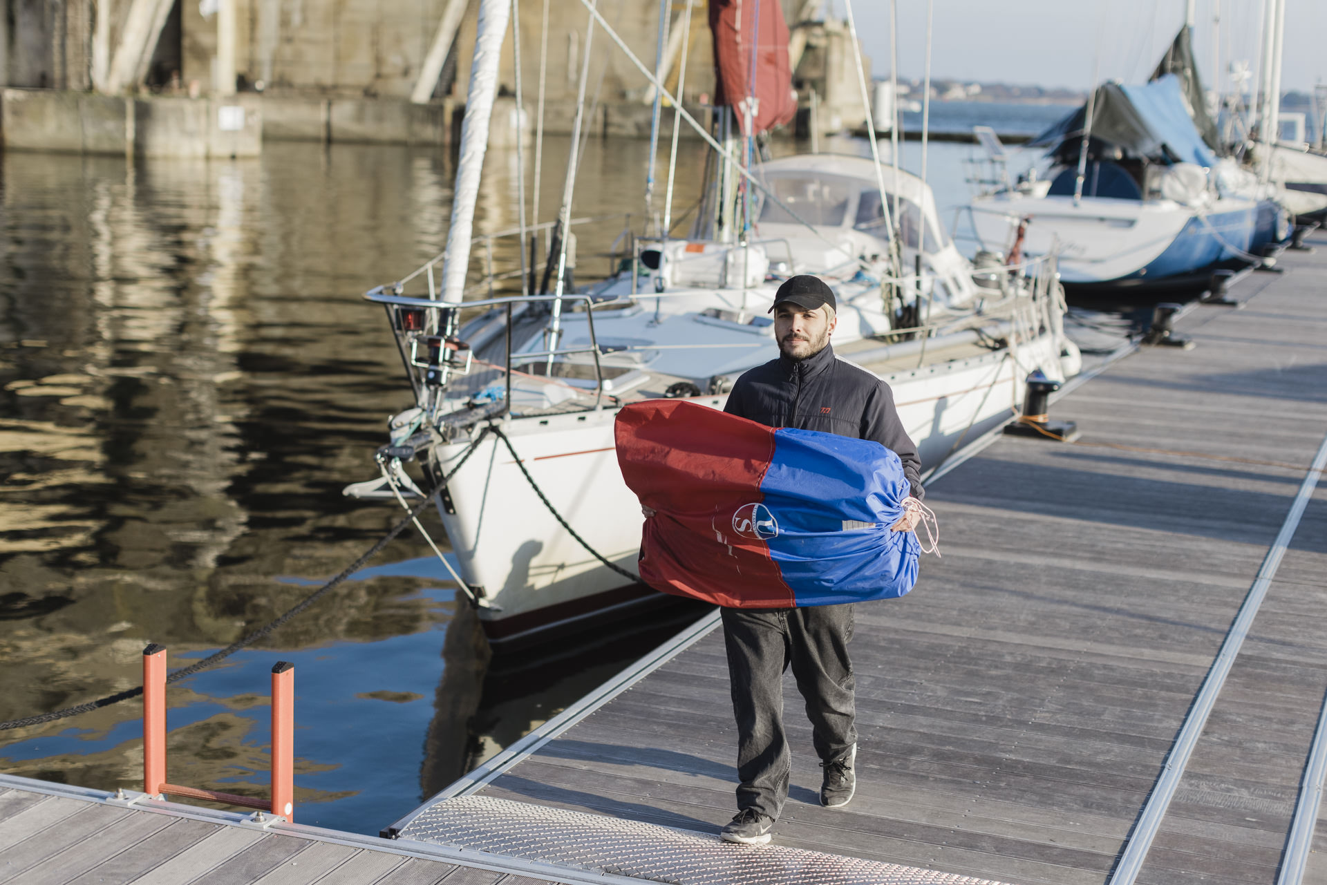 Voile de bateau discount recyclée